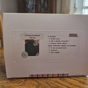 DIY Crochet Ornament Kit - Green